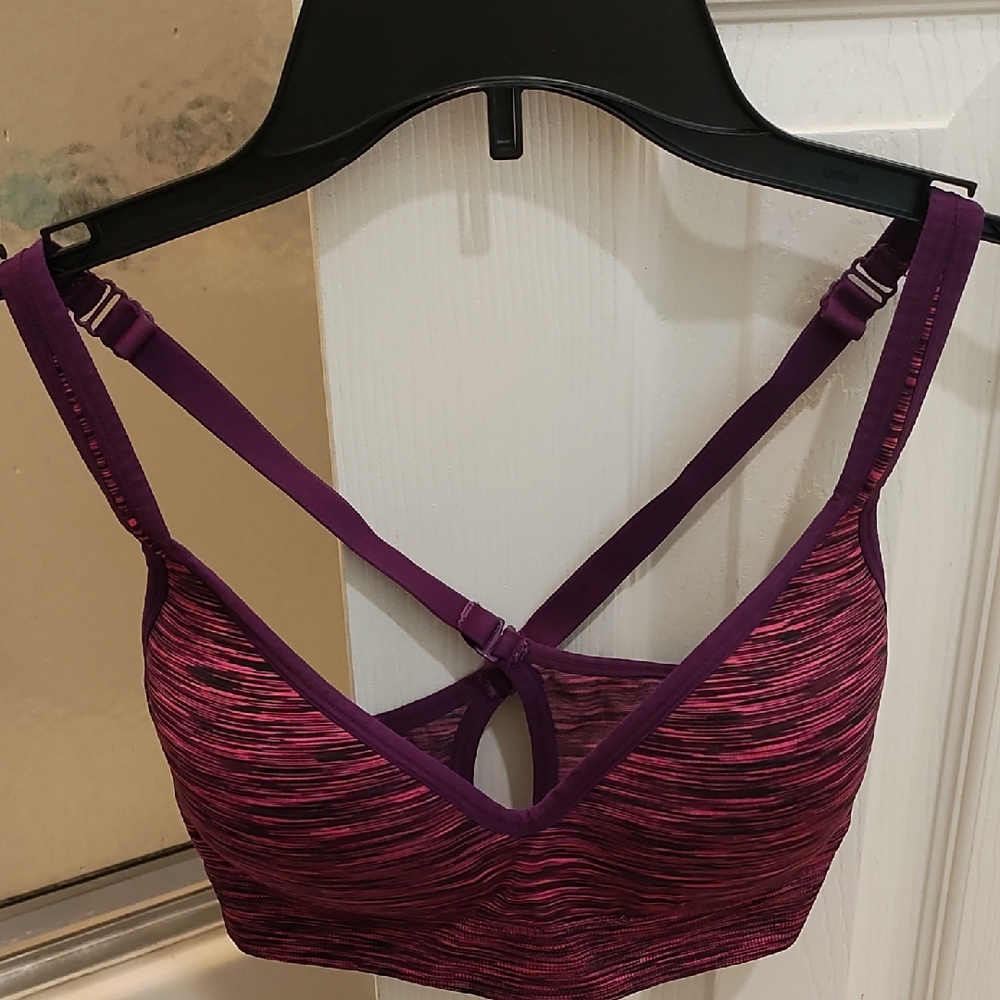 Women's Purple Strappy Bralette